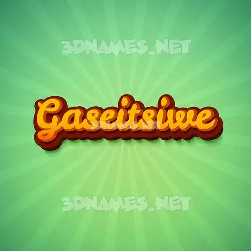 gaseitsiwe in Green Rays style - 3D name wallpaper gaseitsiwe in Green Rays style - 3D name wallpaper