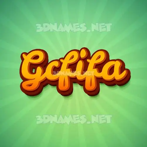 gcfifa in Green Rays style - 3D name wallpaper gcfifa in Green Rays style - 3D name wallpaper
