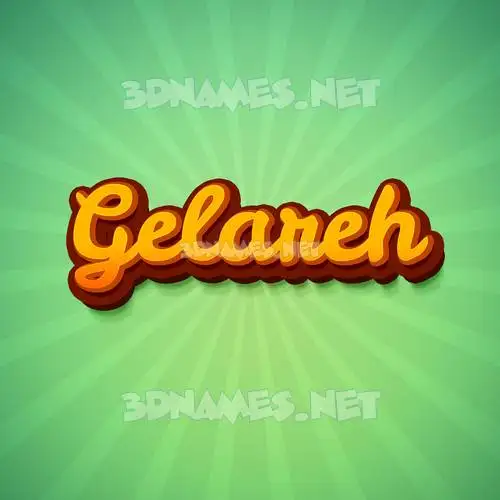 gelareh in Green Rays style - 3D name wallpaper gelareh in Green Rays style - 3D name wallpaper