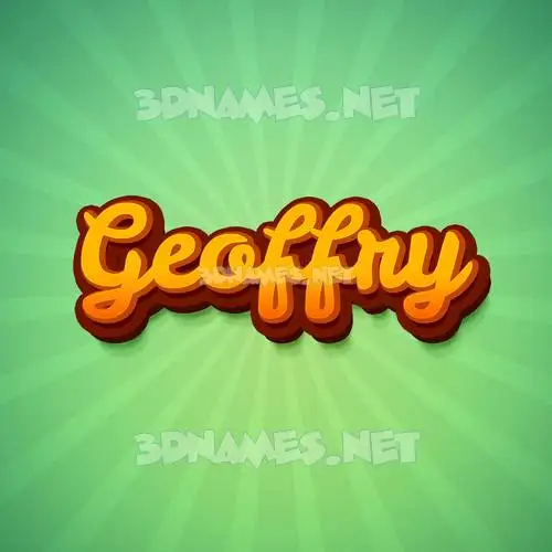geoffry in Green Rays style - 3D name wallpaper geoffry in Green Rays style - 3D name wallpaper