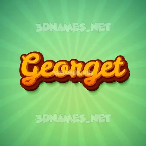 georget in Green Rays style - 3D name wallpaper georget in Green Rays style - 3D name wallpaper