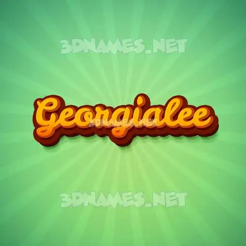 georgialee in Green Rays style - 3D name wallpaper georgialee in Green Rays style - 3D name wallpaper
