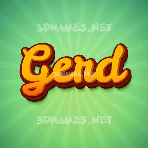 gerd in Green Rays style - 3D name wallpaper gerd in Green Rays style - 3D name wallpaper