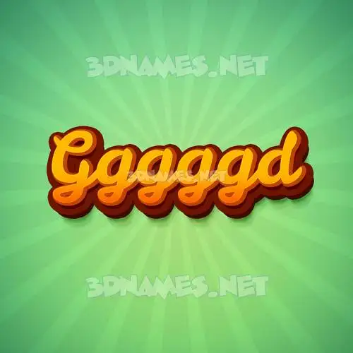 gggggd in Green Rays style - 3D name wallpaper gggggd in Green Rays style - 3D name wallpaper
