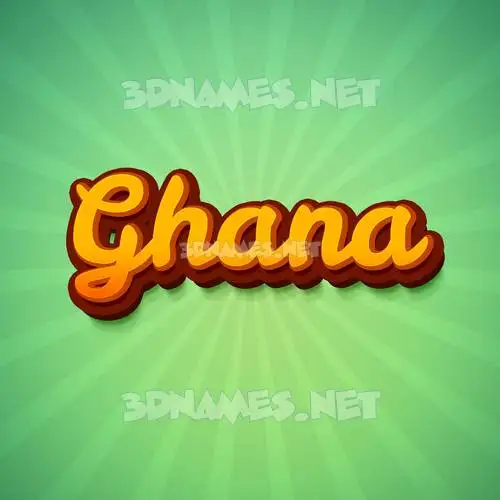 ghana in Green Rays style - 3D name wallpaper ghana in Green Rays style - 3D name wallpaper