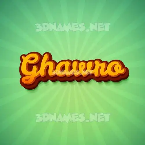 ghawro in Green Rays style - 3D name wallpaper ghawro in Green Rays style - 3D name wallpaper