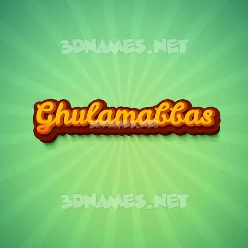 ghulamabbas in Green Rays style - 3D name wallpaper ghulamabbas in Green Rays style - 3D name wallpaper
