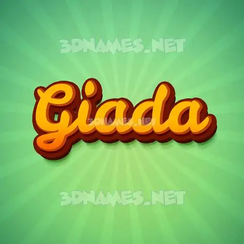 giada in Green Rays style - 3D name wallpaper giada in Green Rays style - 3D name wallpaper