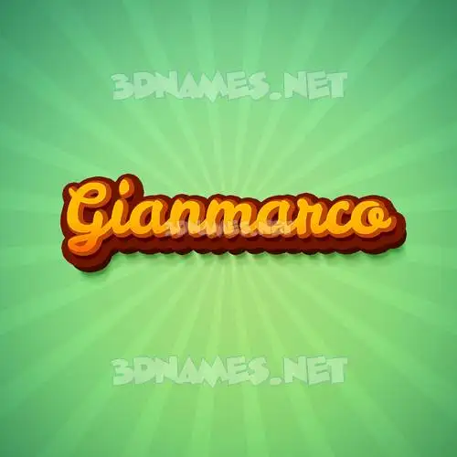 gianmarco in Green Rays style - 3D name wallpaper gianmarco in Green Rays style - 3D name wallpaper