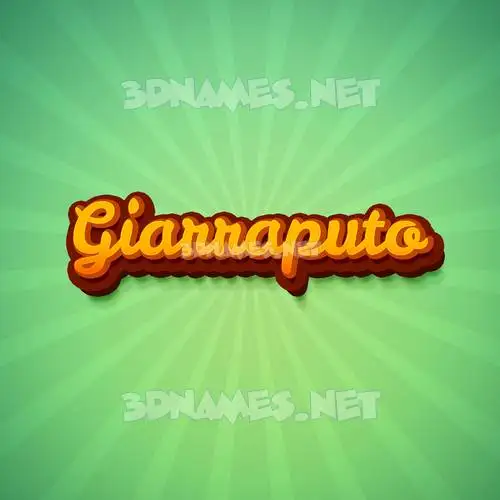 giarraputo in Green Rays style - 3D name wallpaper giarraputo in Green Rays style - 3D name wallpaper