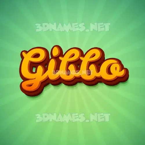 gibbo in Green Rays style - 3D name wallpaper gibbo in Green Rays style - 3D name wallpaper