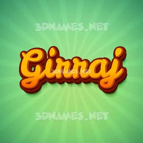 girraj in Green Rays style - 3D name wallpaper girraj in Green Rays style - 3D name wallpaper