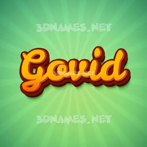 govid in Green Rays style - 3D name wallpaper govid in Green Rays style - 3D name wallpaper