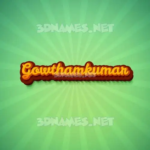 gowthamkumar in Green Rays style - 3D name wallpaper gowthamkumar in Green Rays style - 3D name wallpaper