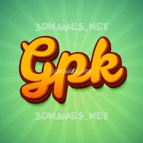 gpk in Green Rays style - 3D name wallpaper gpk in Green Rays style - 3D name wallpaper