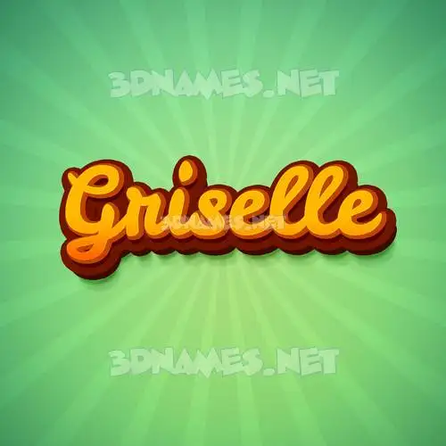 griselle in Green Rays style - 3D name wallpaper griselle in Green Rays style - 3D name wallpaper
