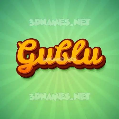 gublu in Green Rays style - 3D name wallpaper gublu in Green Rays style - 3D name wallpaper