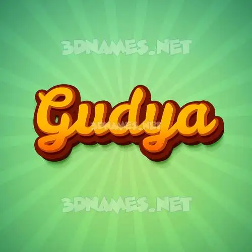 gudya in Green Rays style - 3D name wallpaper gudya in Green Rays style - 3D name wallpaper
