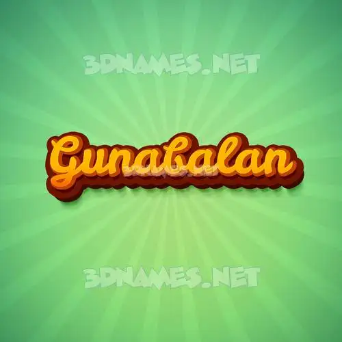 gunabalan in Green Rays style - 3D name wallpaper gunabalan in Green Rays style - 3D name wallpaper