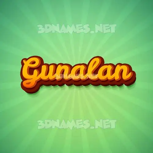 gunalan in Green Rays style - 3D name wallpaper gunalan in Green Rays style - 3D name wallpaper