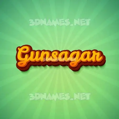 gunsagar in Green Rays style - 3D name wallpaper gunsagar in Green Rays style - 3D name wallpaper