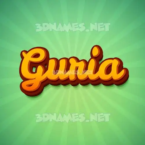 guria in Green Rays style - 3D name wallpaper guria in Green Rays style - 3D name wallpaper