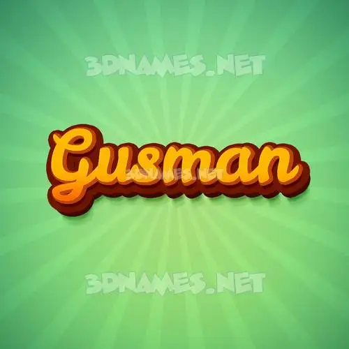 gusman in Green Rays style - 3D name wallpaper gusman in Green Rays style - 3D name wallpaper