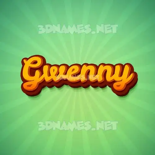 gwenny in Green Rays style - 3D name wallpaper gwenny in Green Rays style - 3D name wallpaper