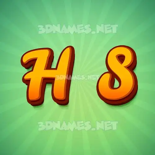 h s in Green Rays style - 3D name wallpaper h s in Green Rays style - 3D name wallpaper