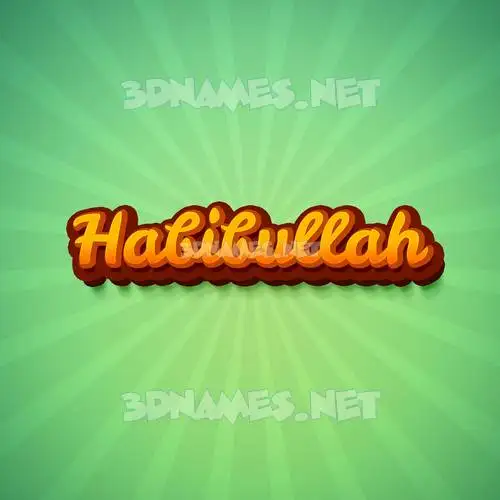 habibullah in Green Rays style - 3D name wallpaper habibullah in Green Rays style - 3D name wallpaper