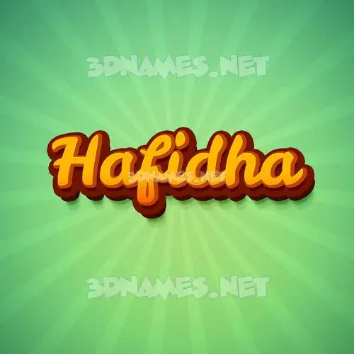 hafidha in Green Rays style - 3D name wallpaper hafidha in Green Rays style - 3D name wallpaper