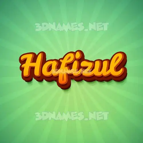 hafizul in Green Rays style - 3D name wallpaper hafizul in Green Rays style - 3D name wallpaper