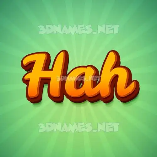 hah in Green Rays style - 3D name wallpaper hah in Green Rays style - 3D name wallpaper