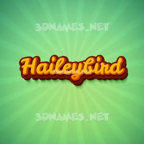 haileybird in Green Rays style - 3D name wallpaper haileybird in Green Rays style - 3D name wallpaper