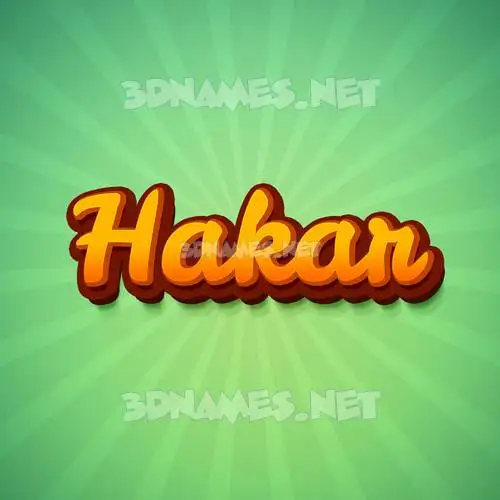 hakar in Green Rays style - 3D name wallpaper hakar in Green Rays style - 3D name wallpaper