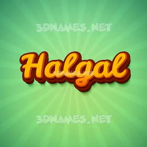 halgal in Green Rays style - 3D name wallpaper halgal in Green Rays style - 3D name wallpaper