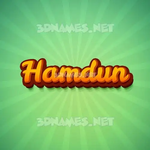 hamdun in Green Rays style - 3D name wallpaper hamdun in Green Rays style - 3D name wallpaper