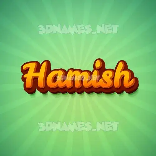 hamish in Green Rays style - 3D name wallpaper hamish in Green Rays style - 3D name wallpaper