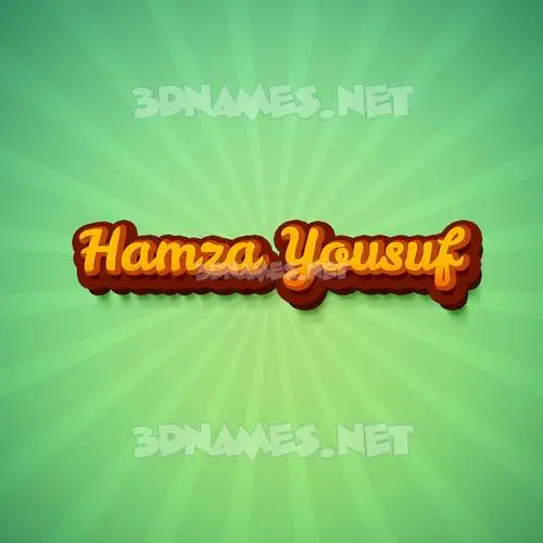 hamza yousuf in Green Rays style - 3D name wallpaper hamza yousuf in Green Rays style - 3D name wallpaper