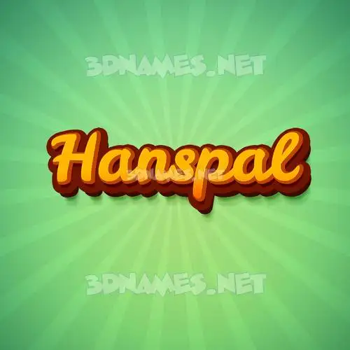 hanspal in Green Rays style - 3D name wallpaper hanspal in Green Rays style - 3D name wallpaper