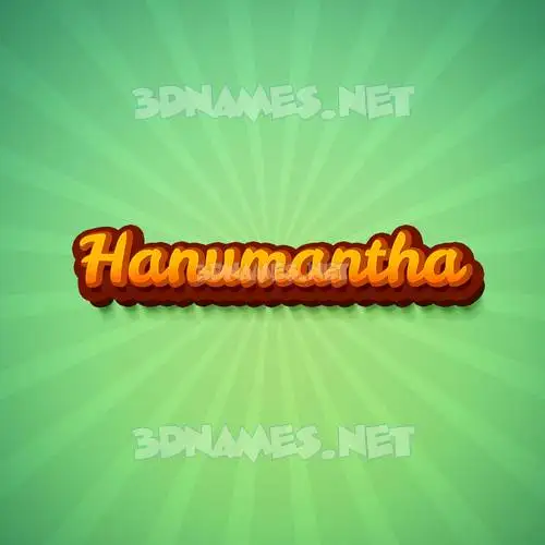 hanumantha in Green Rays style - 3D name wallpaper hanumantha in Green Rays style - 3D name wallpaper