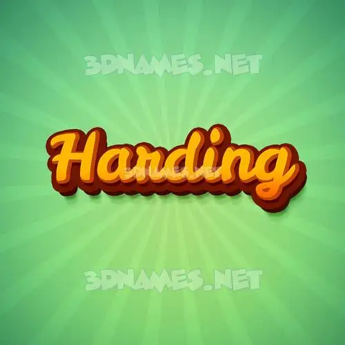 harding in Green Rays style - 3D name wallpaper harding in Green Rays style - 3D name wallpaper