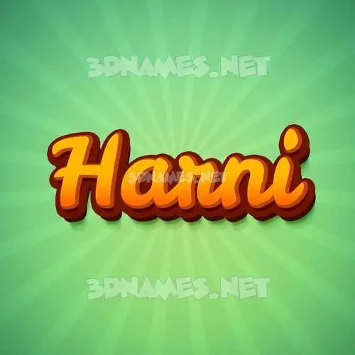 harni in Green Rays style - 3D name wallpaper harni in Green Rays style - 3D name wallpaper