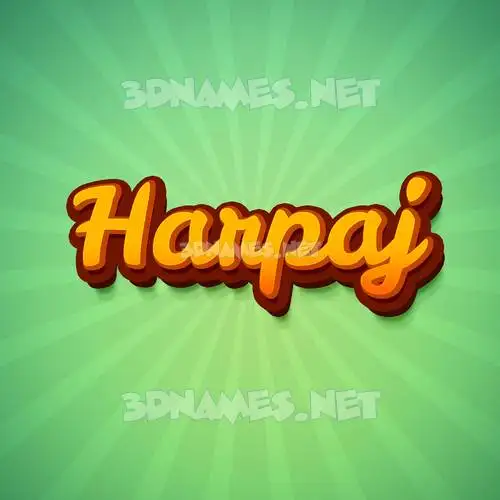 harpaj in Green Rays style - 3D name wallpaper harpaj in Green Rays style - 3D name wallpaper
