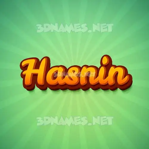 hasnin in Green Rays style - 3D name wallpaper hasnin in Green Rays style - 3D name wallpaper
