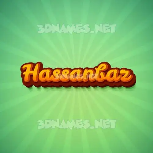 hassanbaz in Green Rays style - 3D name wallpaper hassanbaz in Green Rays style - 3D name wallpaper