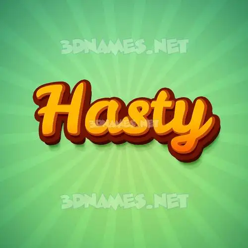 hasty in Green Rays style - 3D name wallpaper hasty in Green Rays style - 3D name wallpaper
