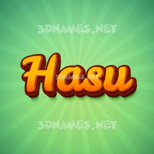 hasu in Green Rays style - 3D name wallpaper hasu in Green Rays style - 3D name wallpaper