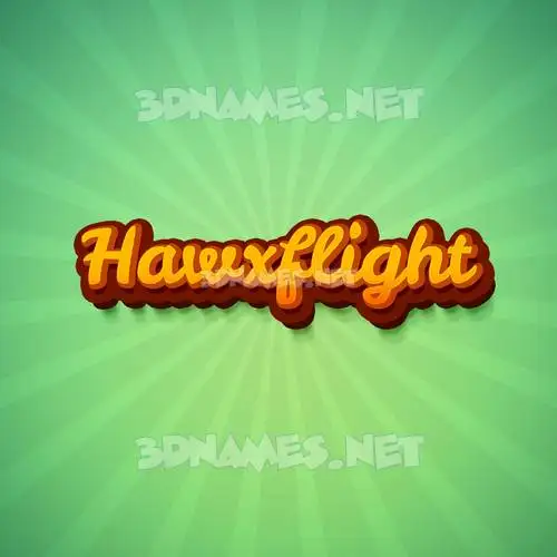 hawxflight in Green Rays style - 3D name wallpaper hawxflight in Green Rays style - 3D name wallpaper