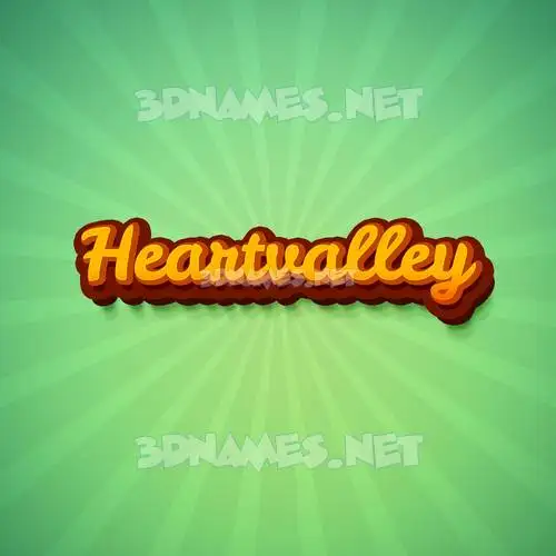 heartvalley in Green Rays style - 3D name wallpaper heartvalley in Green Rays style - 3D name wallpaper